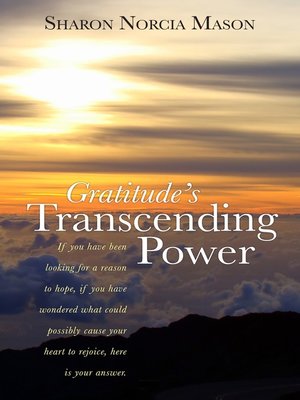 cover image of Gratitude's Transcending Power